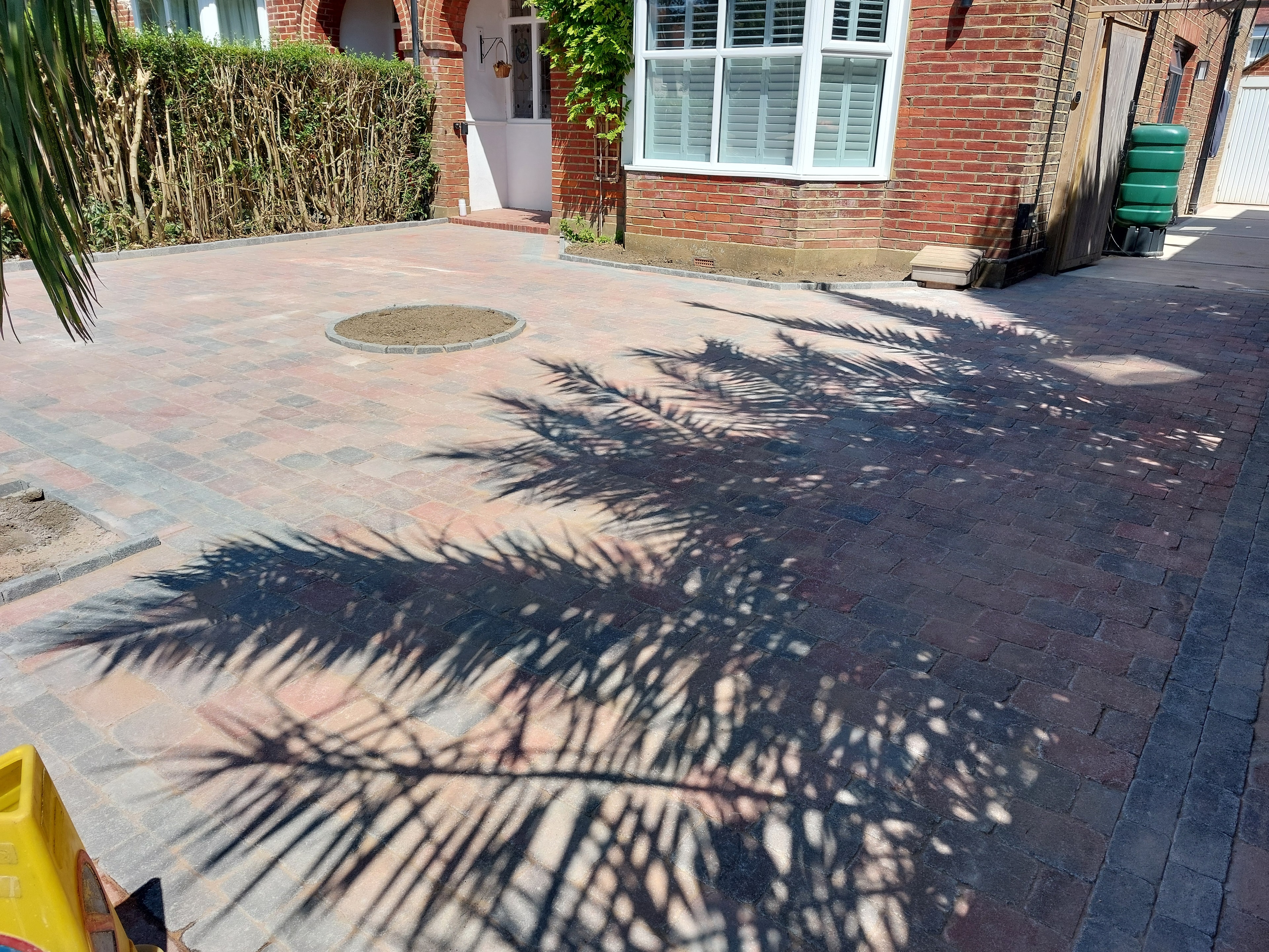 Driveway project in Worthing