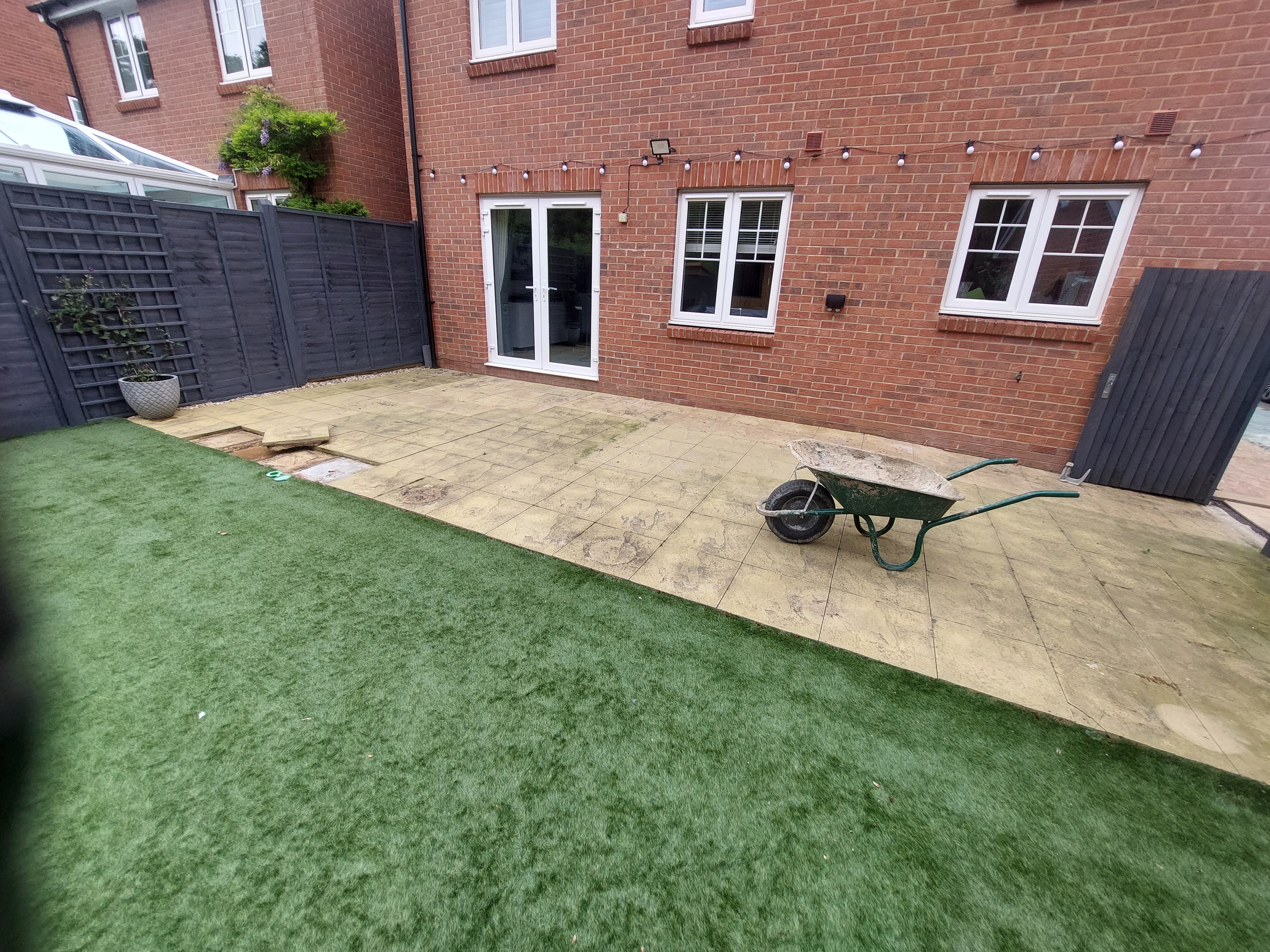 Before — Porcelain Patios